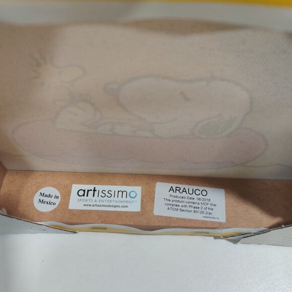 Peanuts Canvas Art Print  Snoopy Woodstock On Red Swim Raft Floaty 8.25x10.5" - Picture 11 of 13